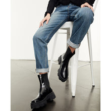 Platform Chelsea Boots | Women | Black