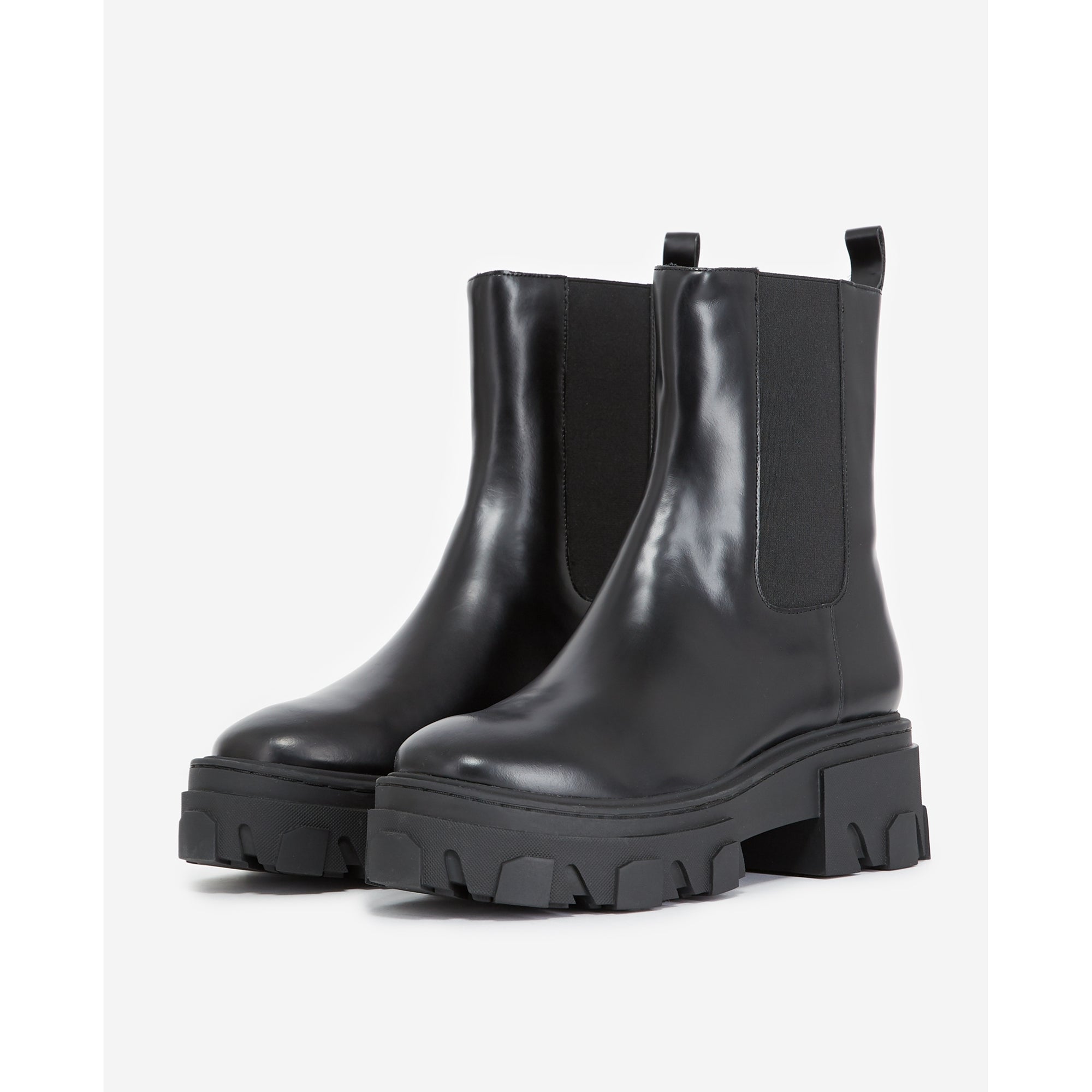 Platform Chelsea Boots | Women | Black