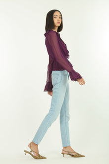 Poet Blouse | Bordeaux