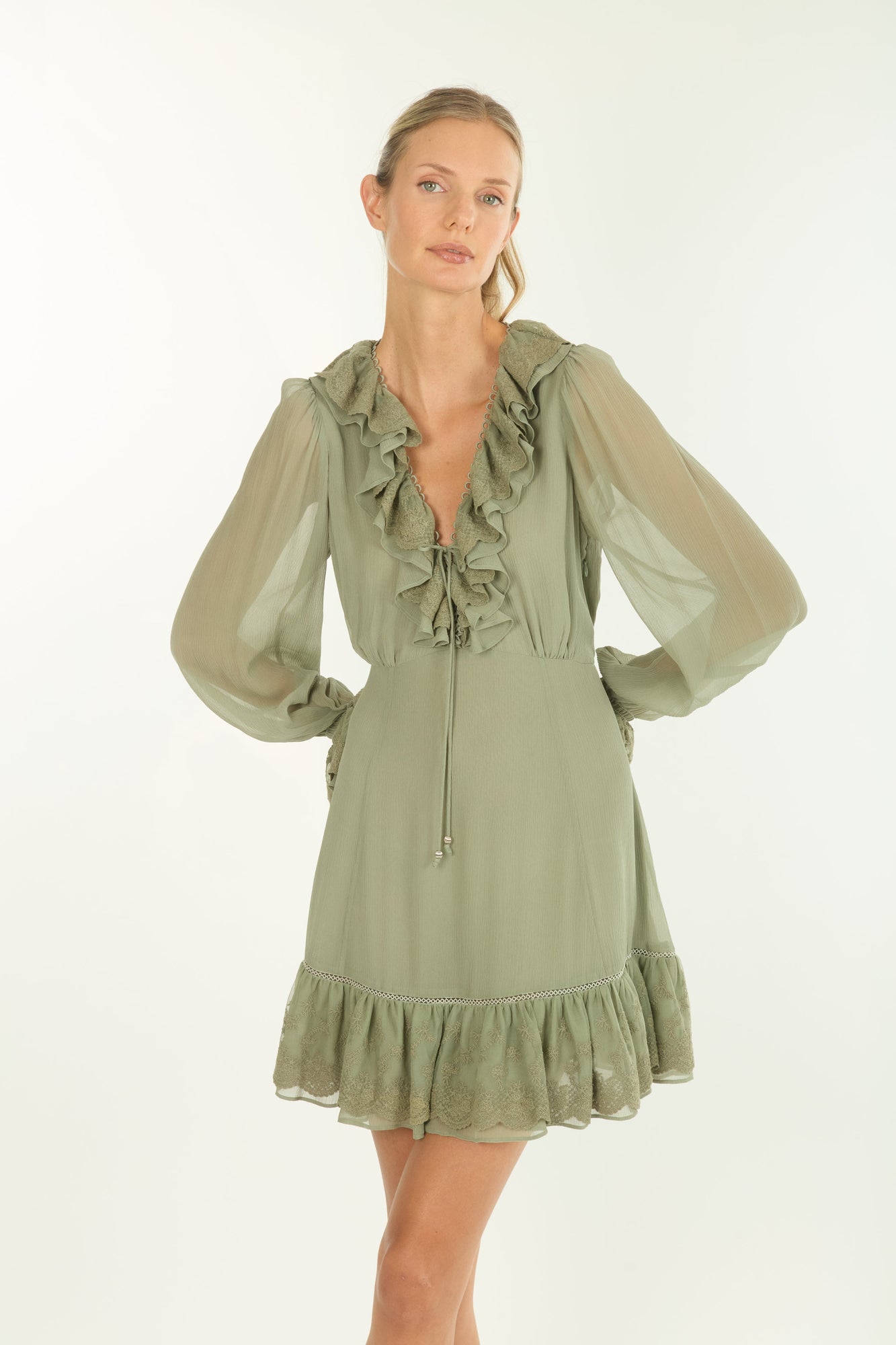 Poet Dress | Laurel Green