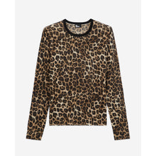 Print Cashmere Sweater | Women | Leopard