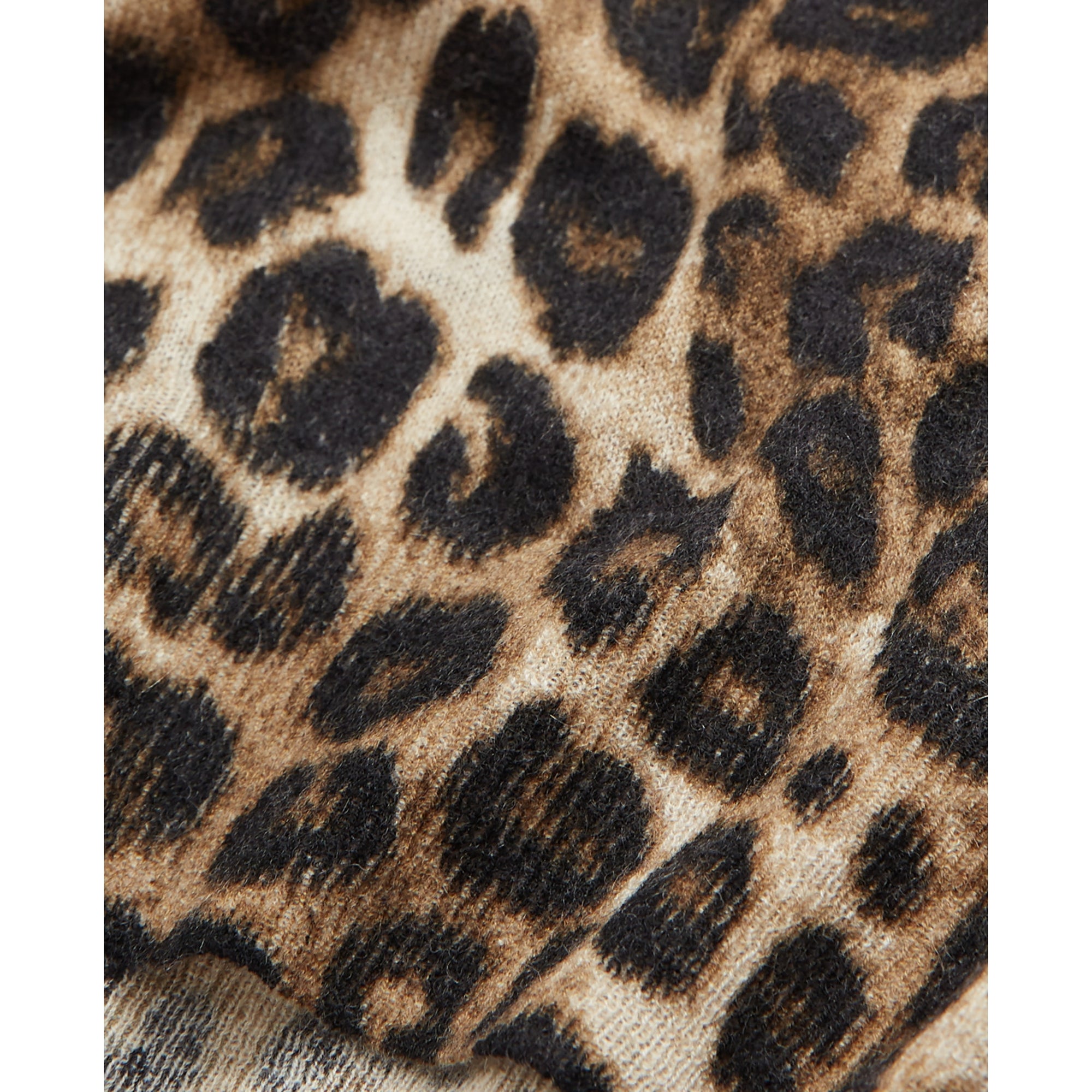 Print Cashmere Sweater | Women | Leopard