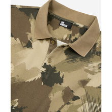 Print Pique Cotton Polo T-Shirt | Men | Camouflage