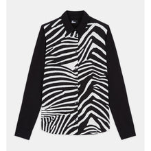 Printed Shirt | Women | Black x White