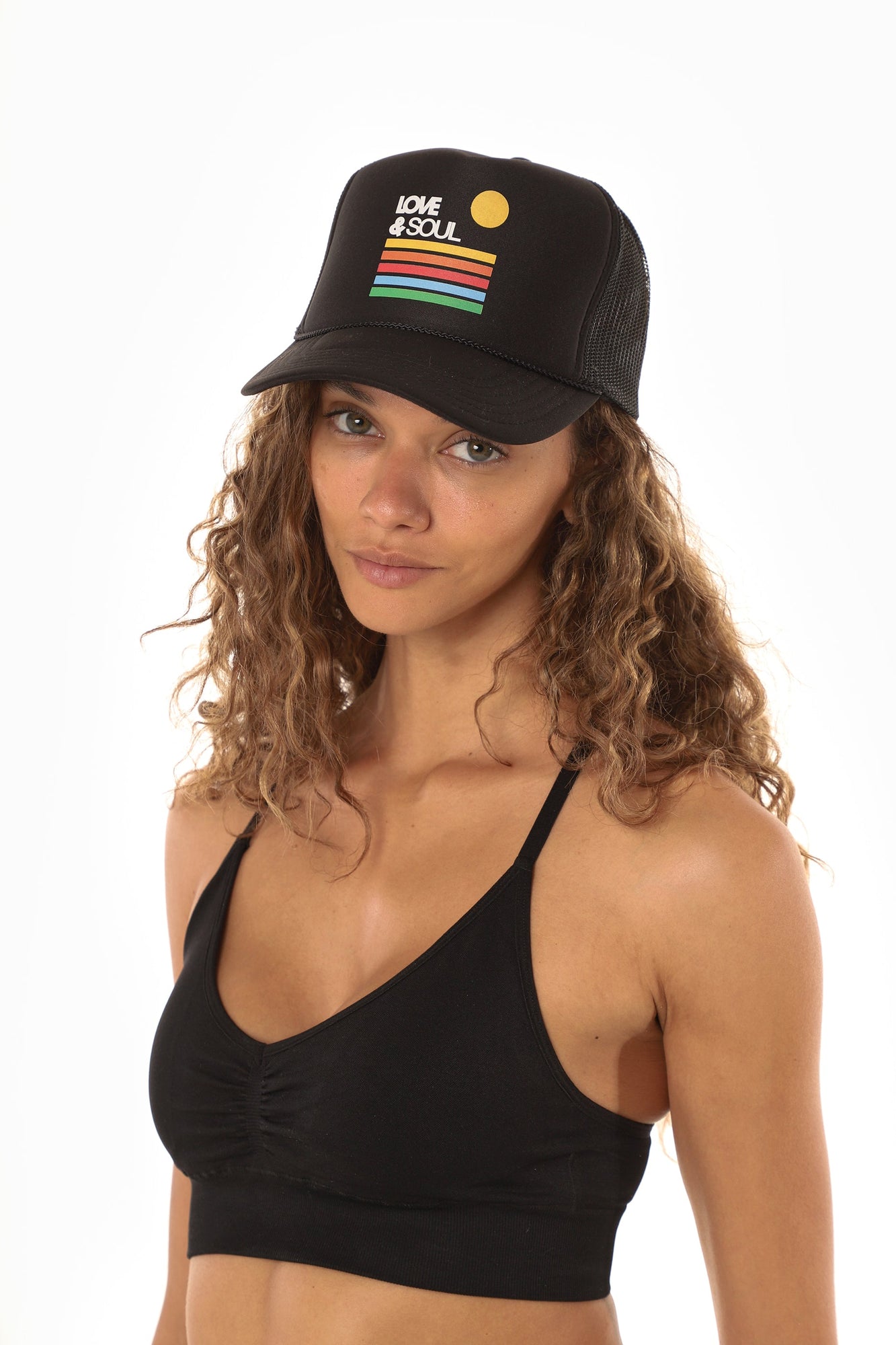 Love & Sports | Love & Sports Trucker Hat | Black