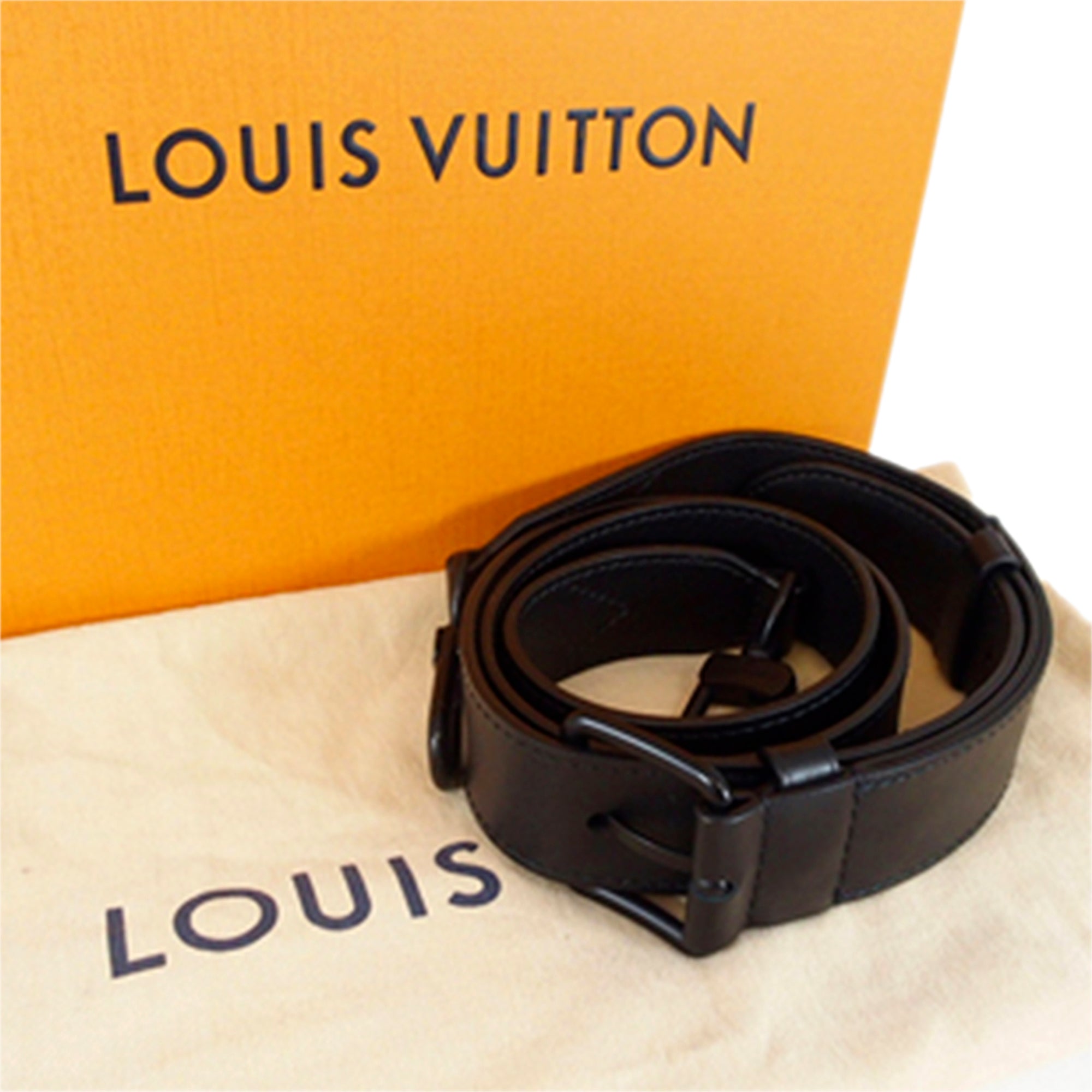 Louis Vuitton Pre-Owned Monogram Taurillon Steamer Messenger | Women | Black