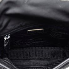 Prada | Pre-Owned Tessuto Buckle Messenger Bag - III | Black