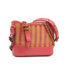 Chanel | Pre-Owned Small Rattan Gabrielle Crossbody | PinkPink