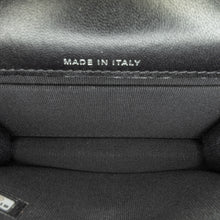 Chanel | Pre-Owned Quilted Lambskin So Black CC Hook Card Holder | Black