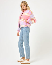 Point Dume Plaid | Model: Lura (size: S) 