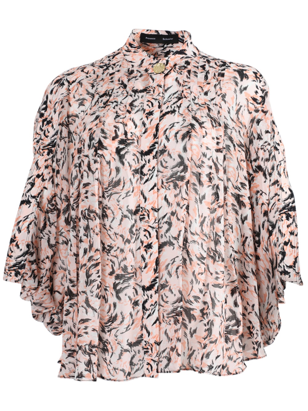 Proenza Schouler | Pink Abstract Print Blouse