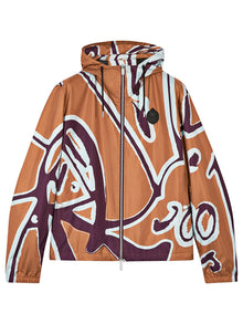 Men | Berluti | Tall Neckline Sweatshirt | Clay Orange & Purple