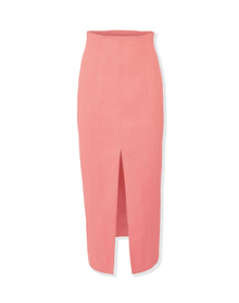 High Waist Midi Skirt | Sunset