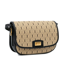 Saint Laurent | Pre-Owned Medium Canvas Monogram All Over Crossbody | Brown/Beige