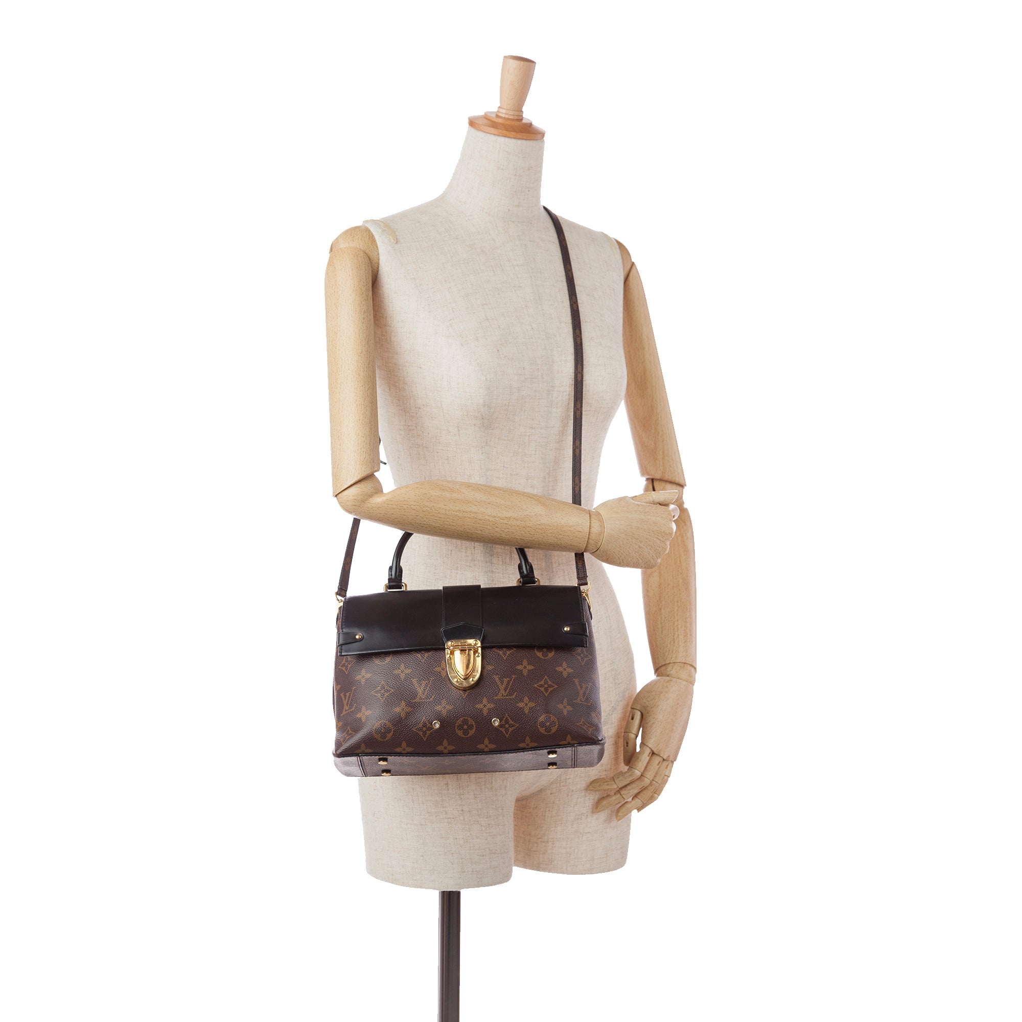 Louis Vuitton Pre-Owned Monogram One Handle Flap Satchel | Women | Brown