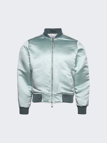 Men | Rhude | Boys 02 Satin Bomber | Mint & Crème