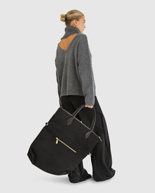 Women | Right Here Waiting Open Back Knit | Charcoal