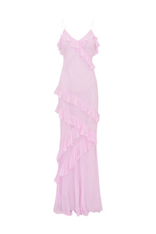Rialto Pastel Maxi Dress | Soft Lilac