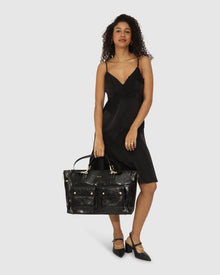 Women | Real Love Slip Dress | Black