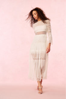 Rosney Lace Maxi Dress | Ivory