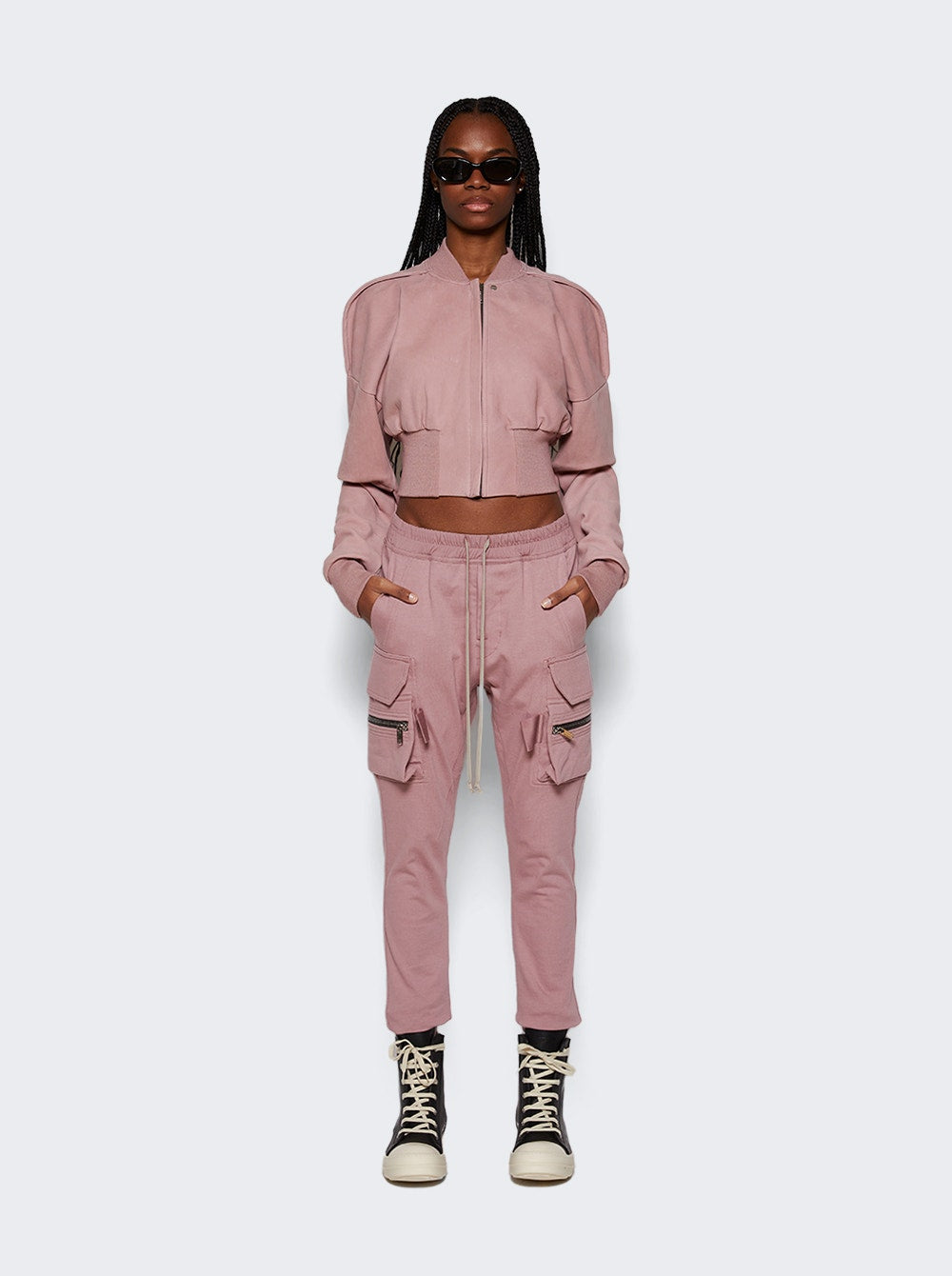 Women | Rick Owens | Matsodon Cargos Dusty | Pink
