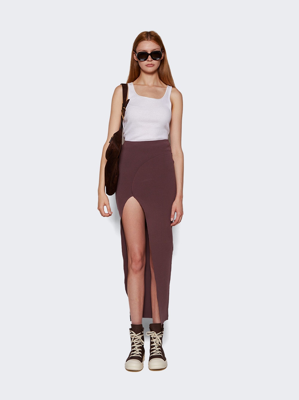 Women | Rick Owens | Theresa Skirt | Amethyst