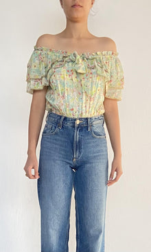 Womens | Inv Viscose Self Crepe Jacquard Bodysuit | Mint