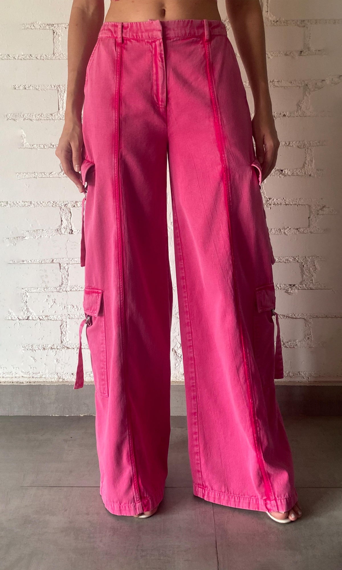 Womens | Juju Cotton Twill Pant | Pink