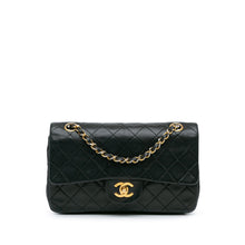 Chanel | Pre-Owned Small Classic Lambskin Double Flap - II | Black