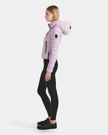 Women | MELISSA Lightweight Down Jacket | Lilac Foam