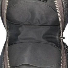 Chanel | Pre-Owned Metallic Caviar CC Filigree Round Clutch with Chain | Black