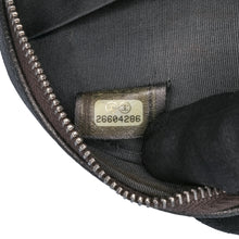 Chanel | Pre-Owned Metallic Caviar CC Filigree Round Clutch with Chain | Black