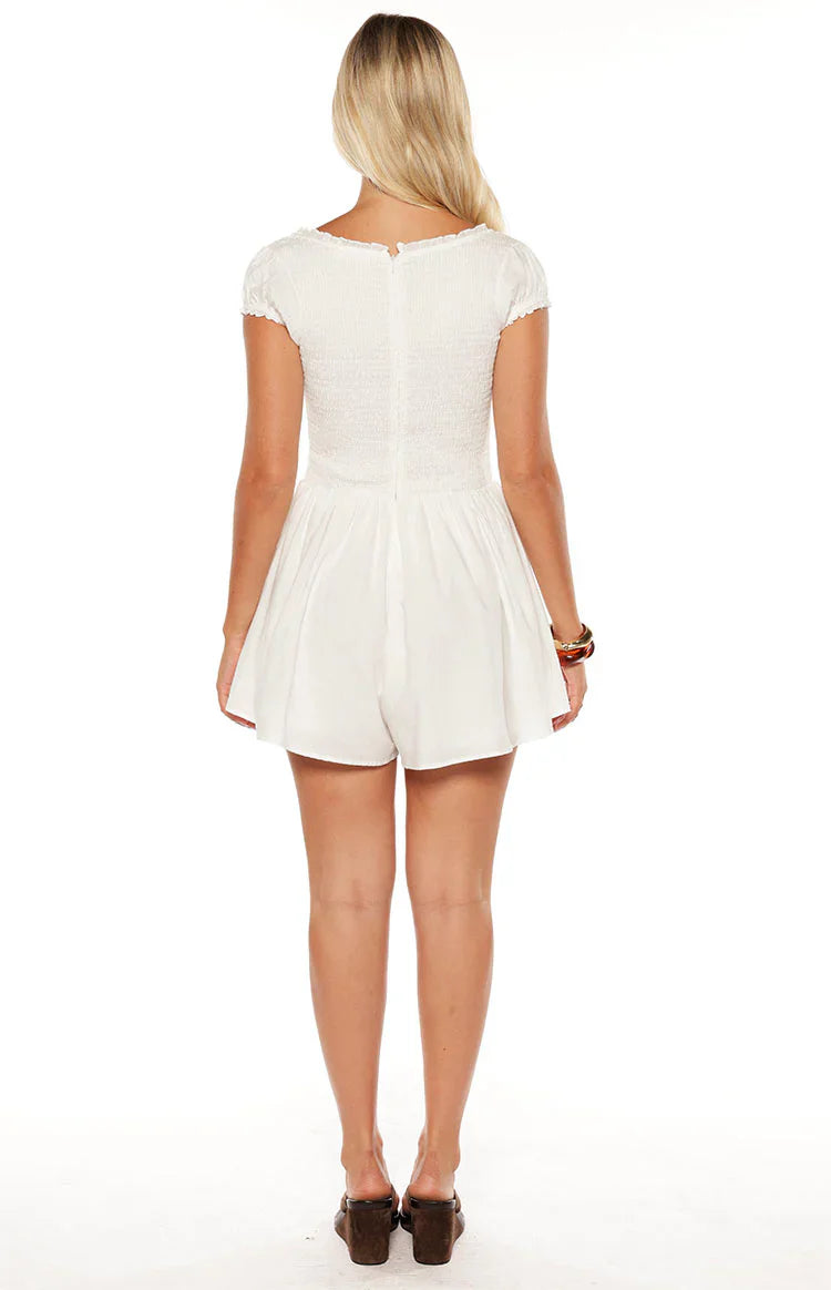 Raldo Playsuit | White