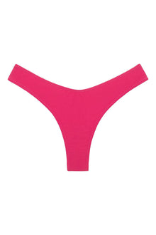 Added Coverage Lulu Zig Zag Stitch Bikini Bottom | Raspberry