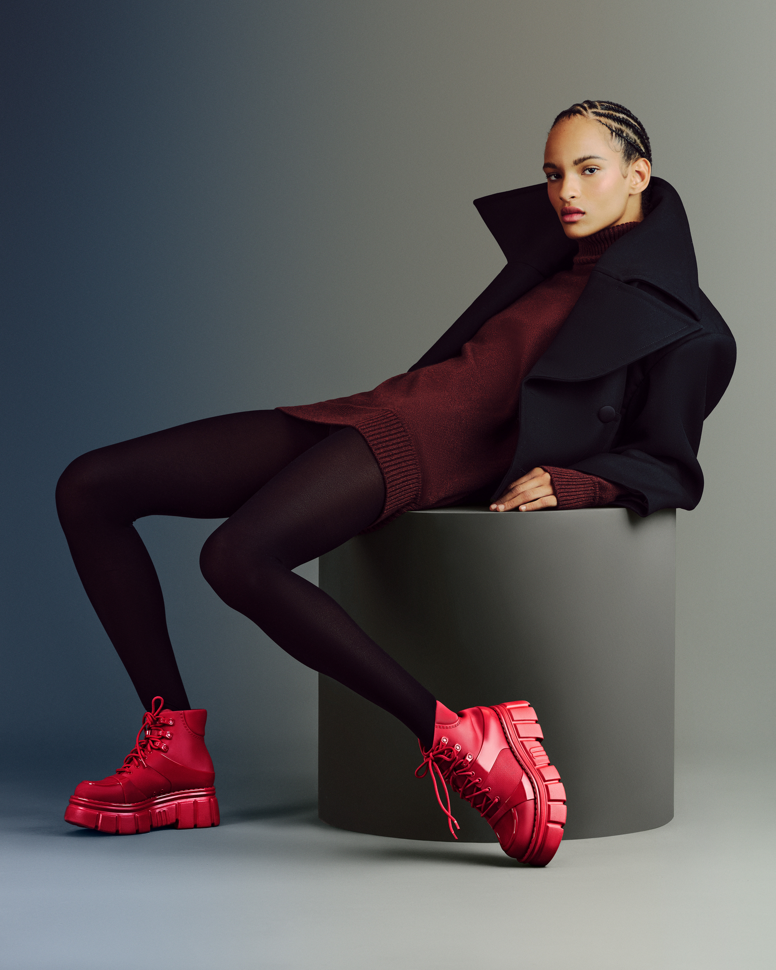 Melissa Rebel Boot | Red