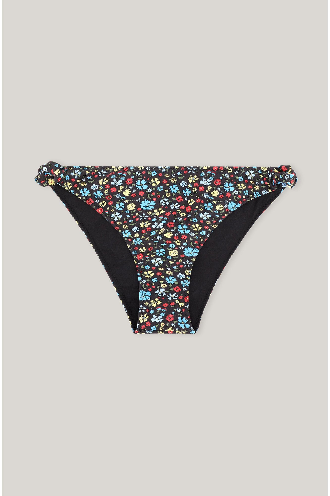 Recycled Floral Bikini Briefs | Phantom (V2)