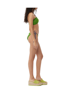 Recycled Printed Open Bandeau Bikini Top | Tender Shoots