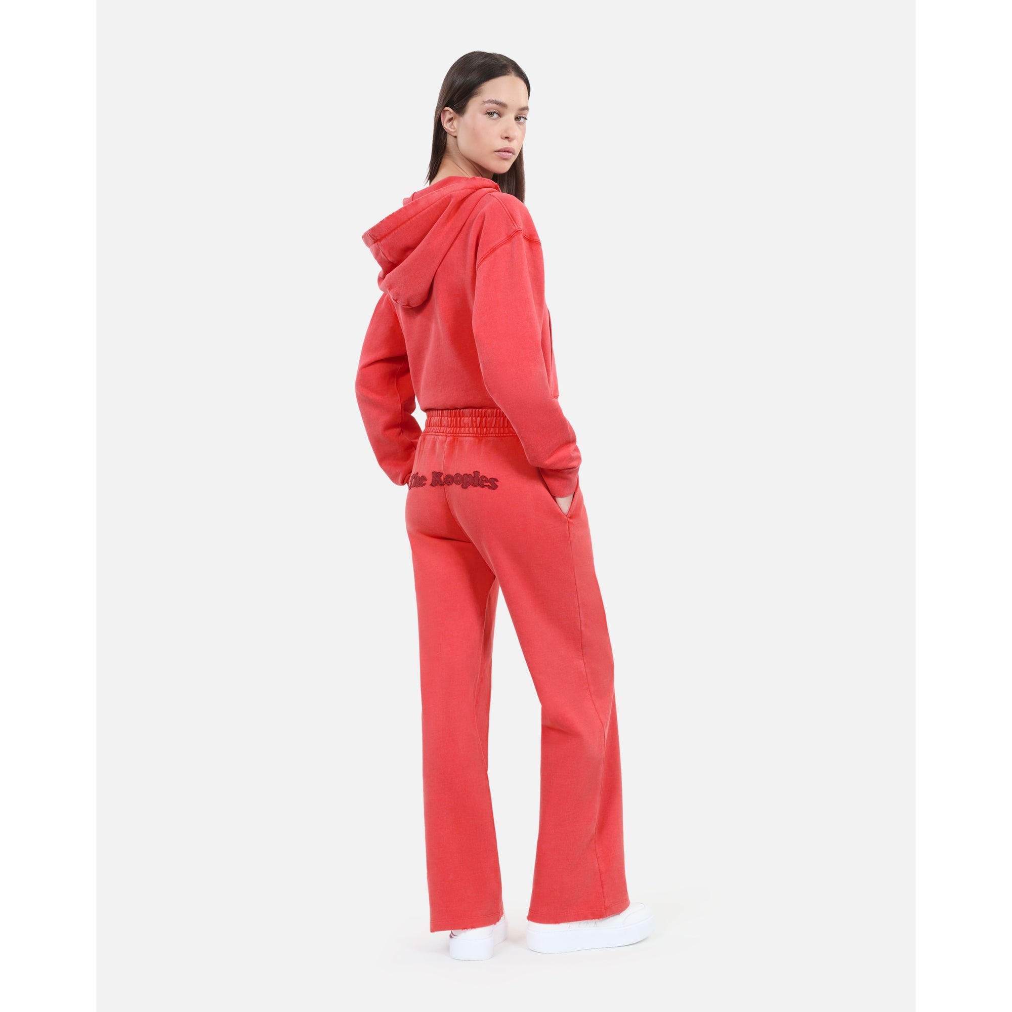 Red Logo Tracksuit Trousers | Women | Rubis