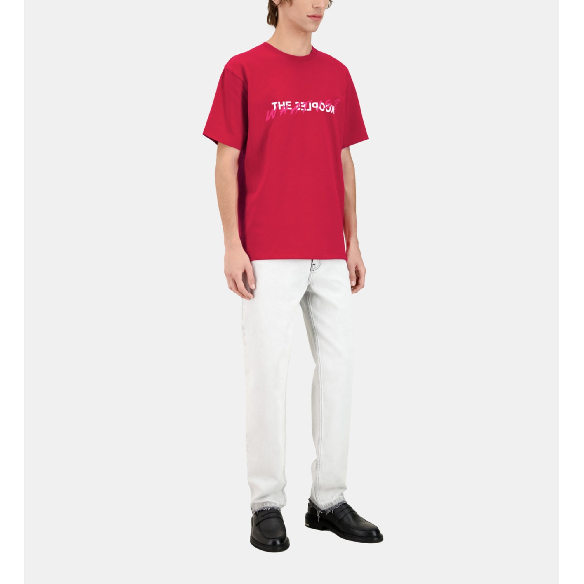 Red What Is T-Shirt | Men | Cherry