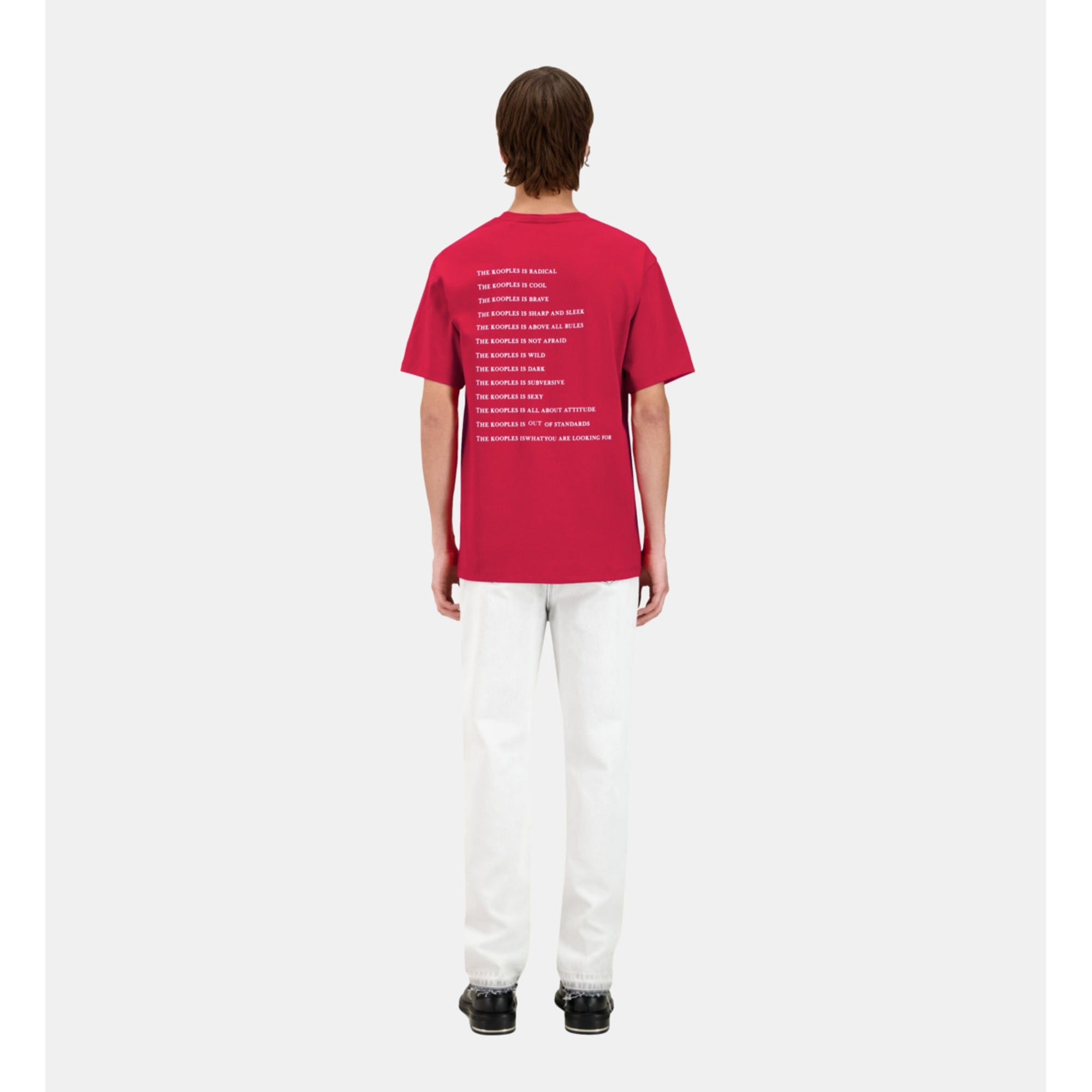 Red What Is T-Shirt | Men | Cherry