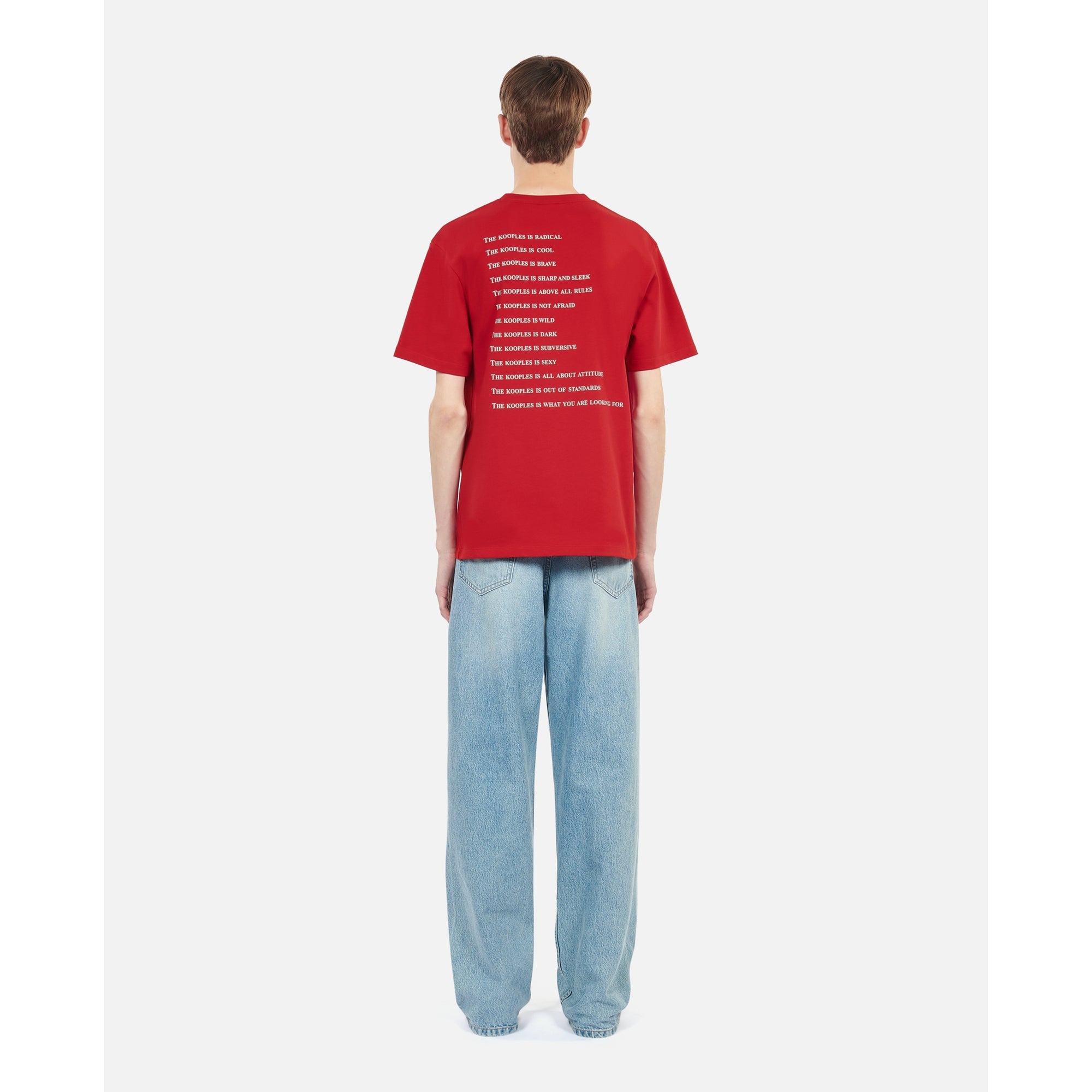 Red What T-Shirt | Men | Rubis