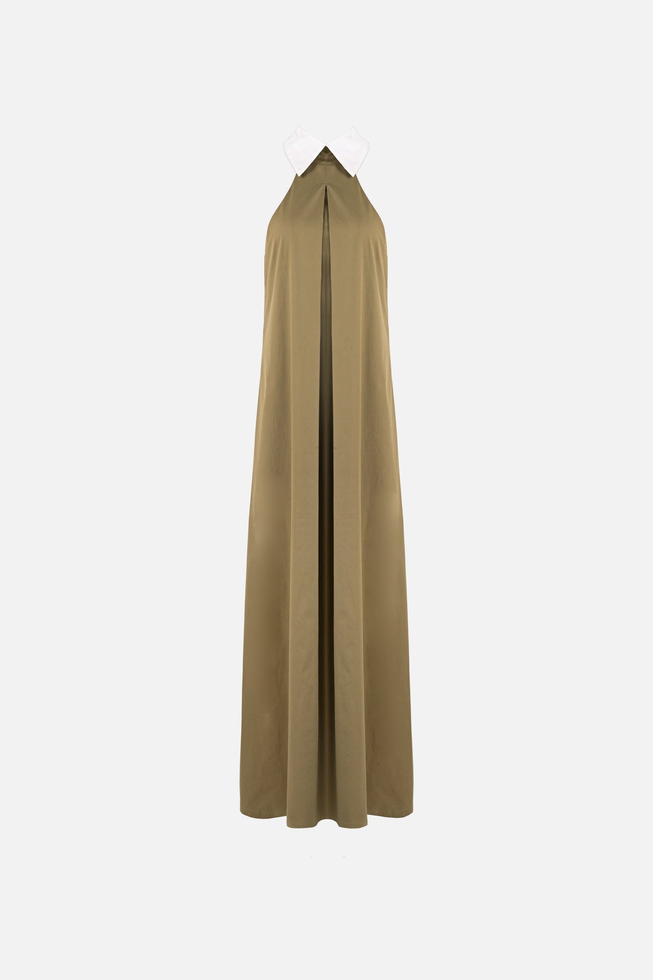 Reilly Cotton Poplin Dress | Olive