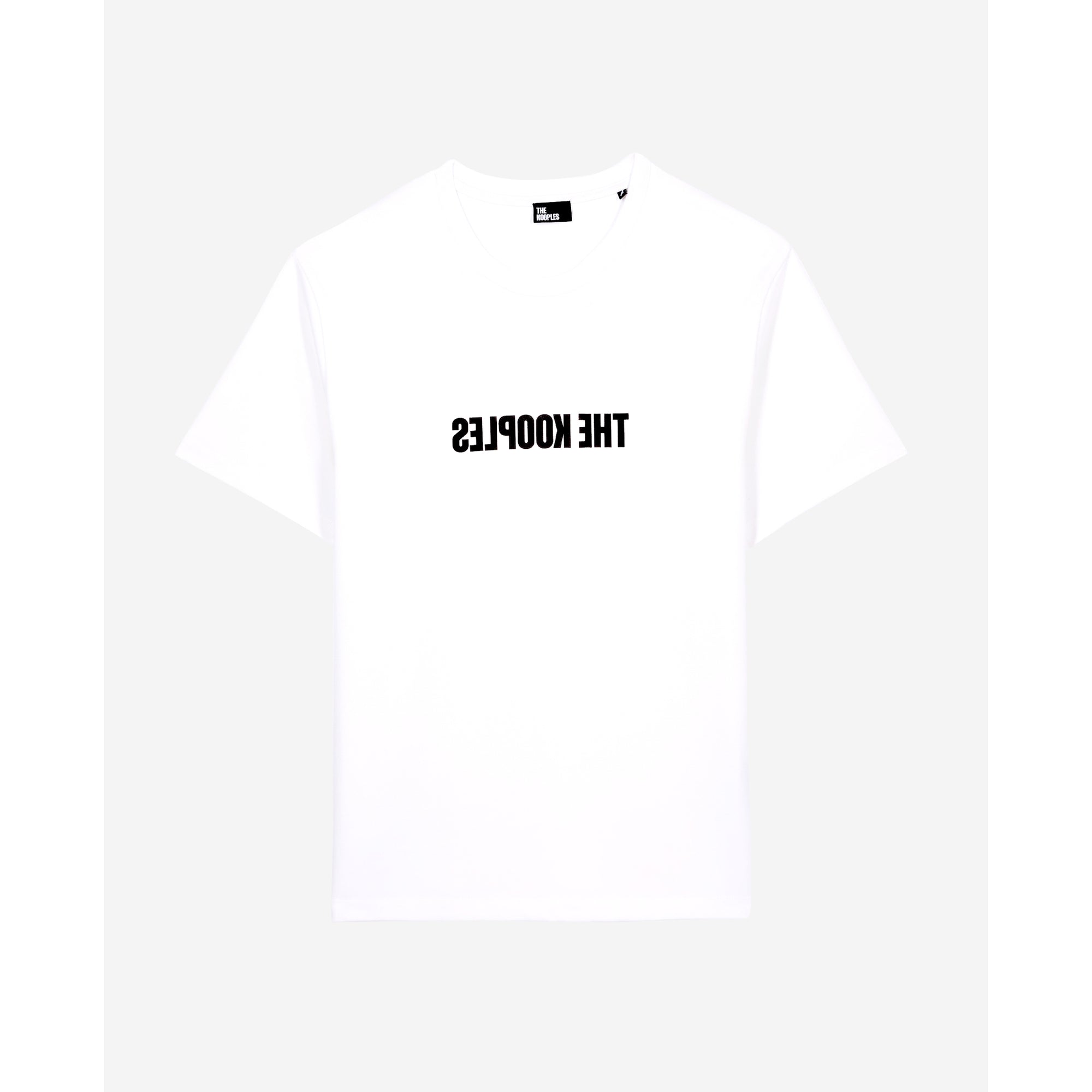 Reverse Logo T-Shirt | Men | White