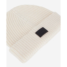 Ribbed Wool Beanie | Women | Ecru