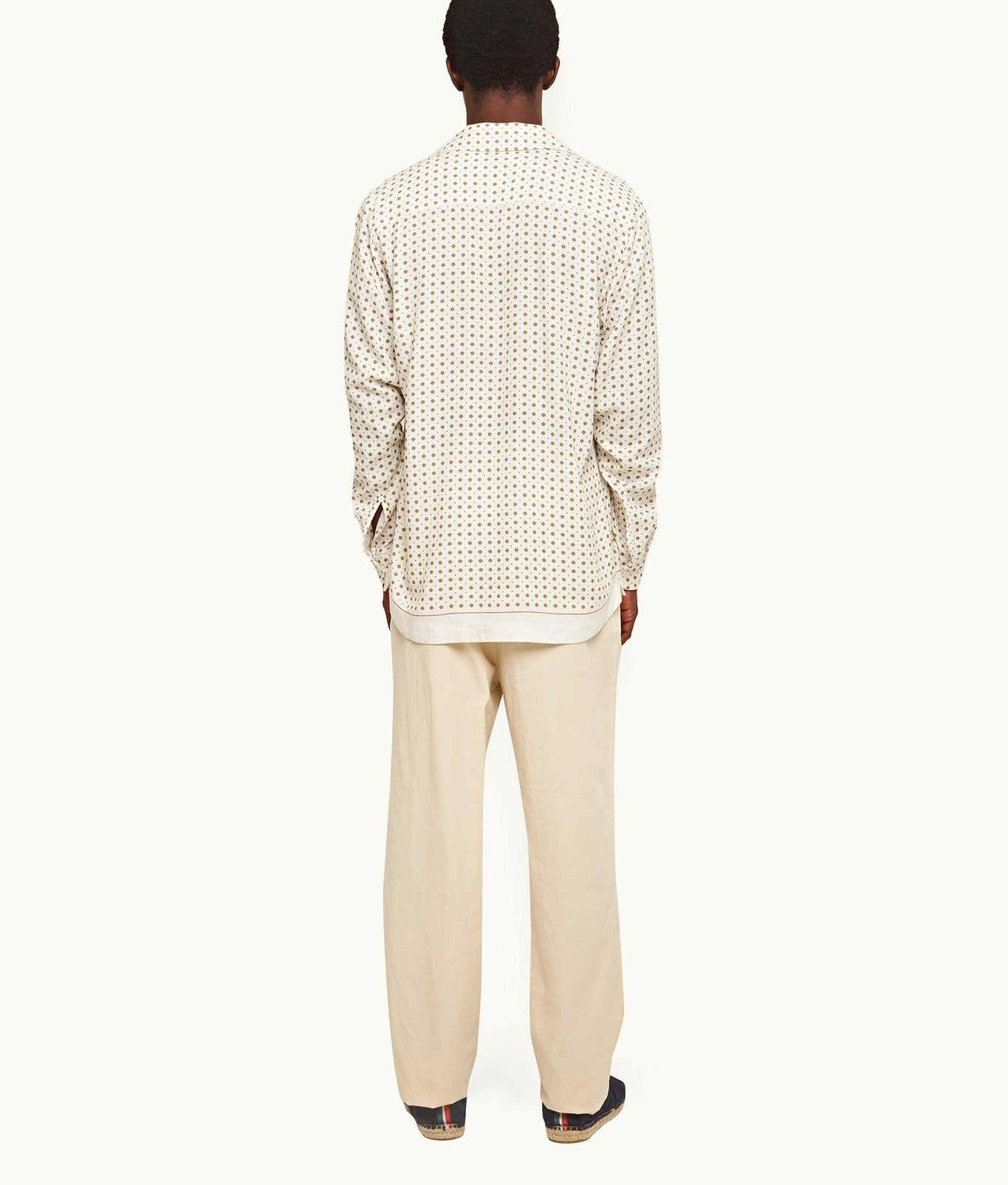 Ridley Cravat Relaxed Fit Overhead Shirt | Sea Mist