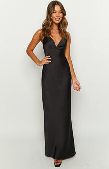 Rosebud Maxi Dress | Black
