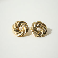 The Round Textured Studs | Gold