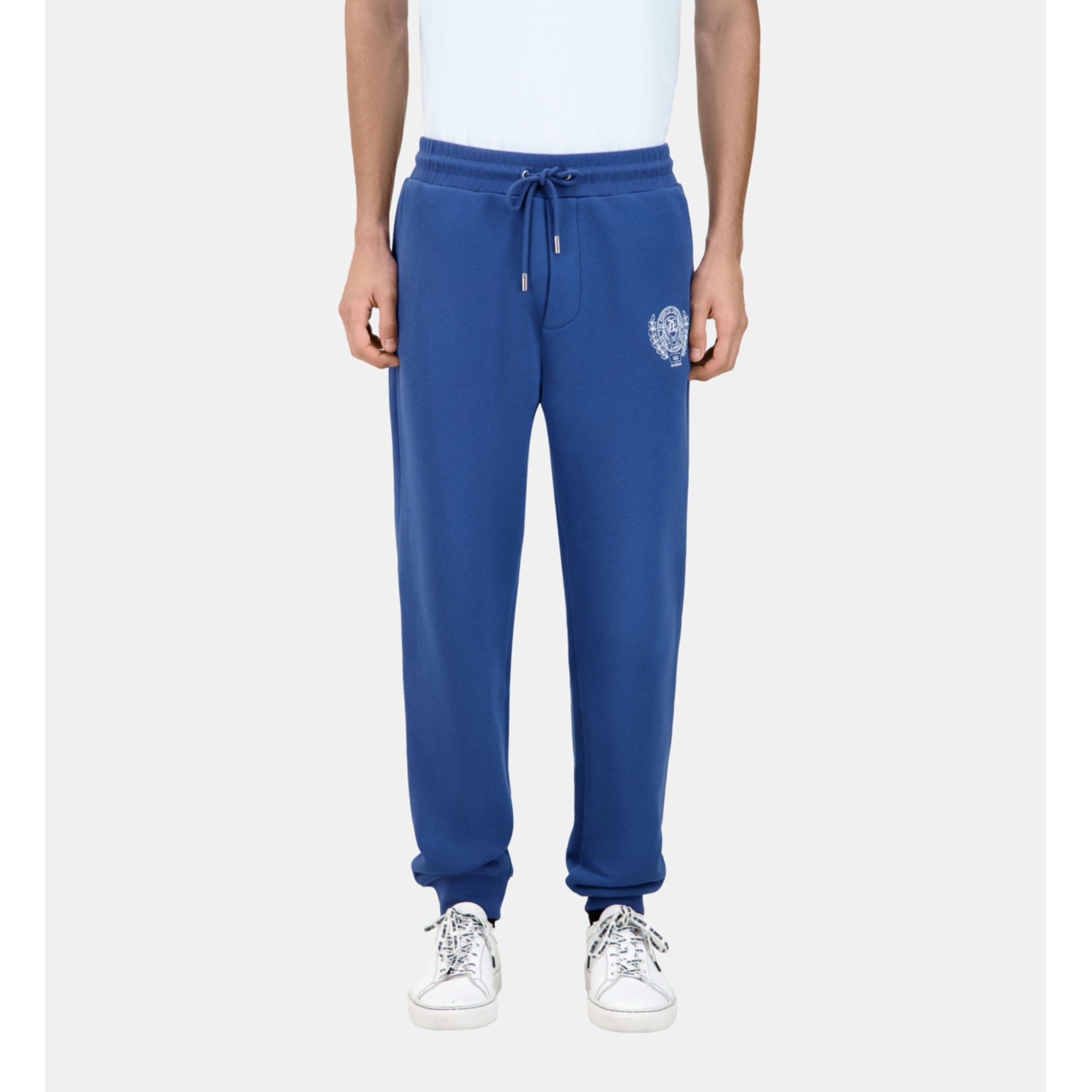 Royal Blue Logo Tracksuit Trousers | Men | Middle Navy