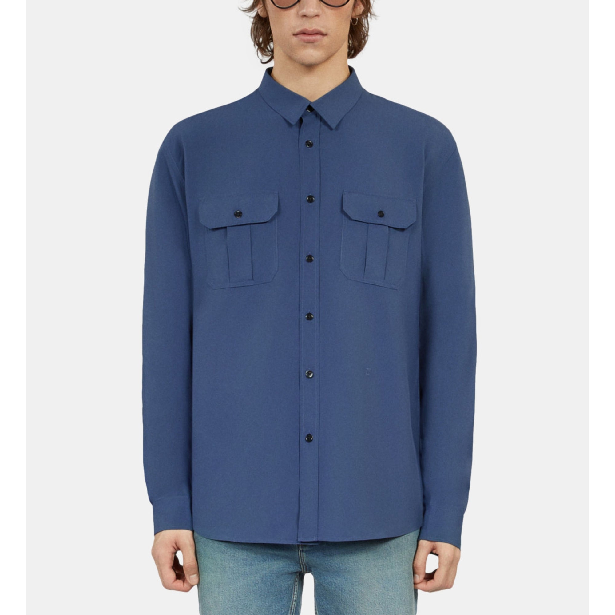 Royal Blue Shirt | Men | Middle Navy