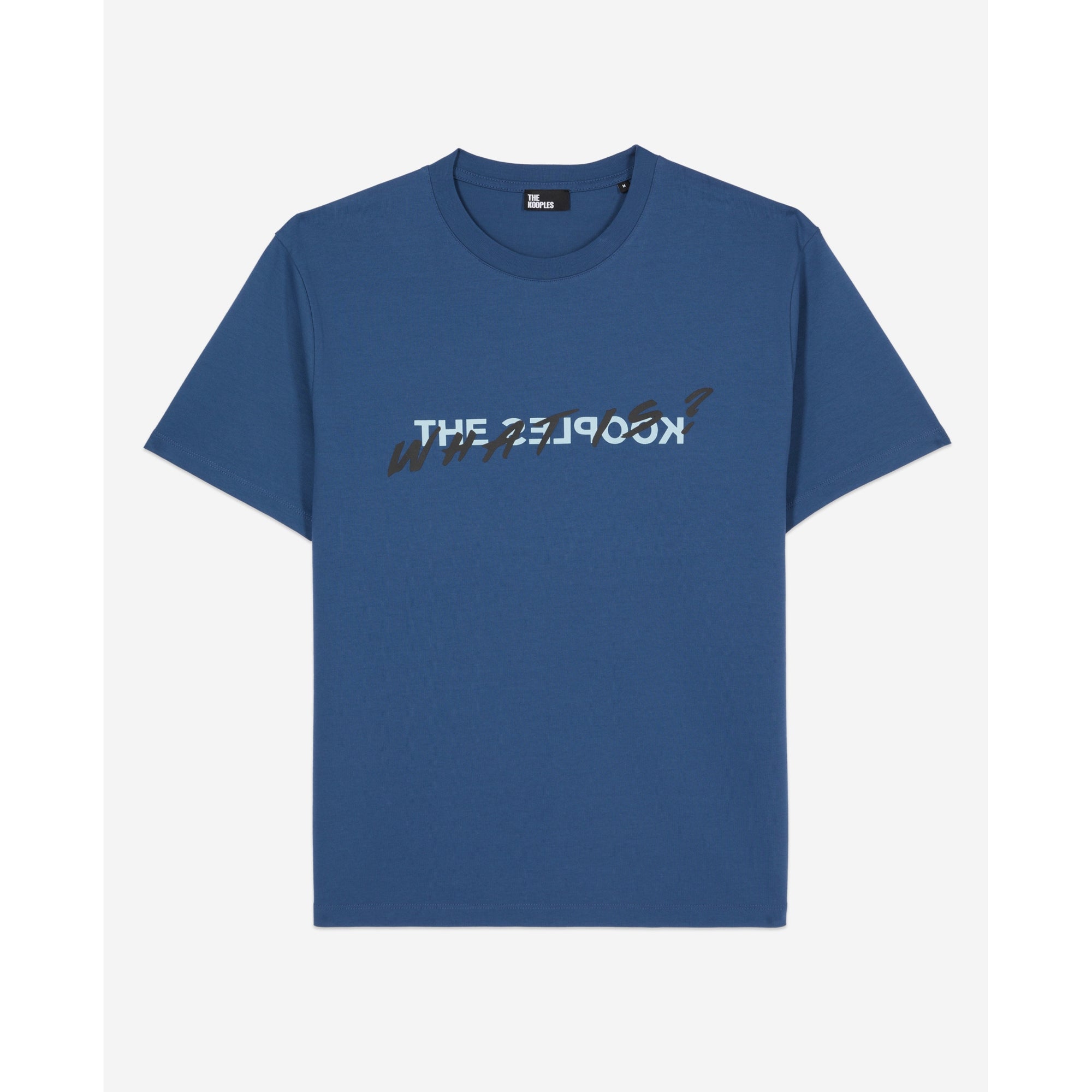 Royal Blue What Is T-Shirt | Men | Middle Navy